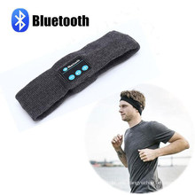 Wireless Bluetooth Casque Audio Knitting Headband Earpiece Headset for Sports Yoga Running Gym Earphone